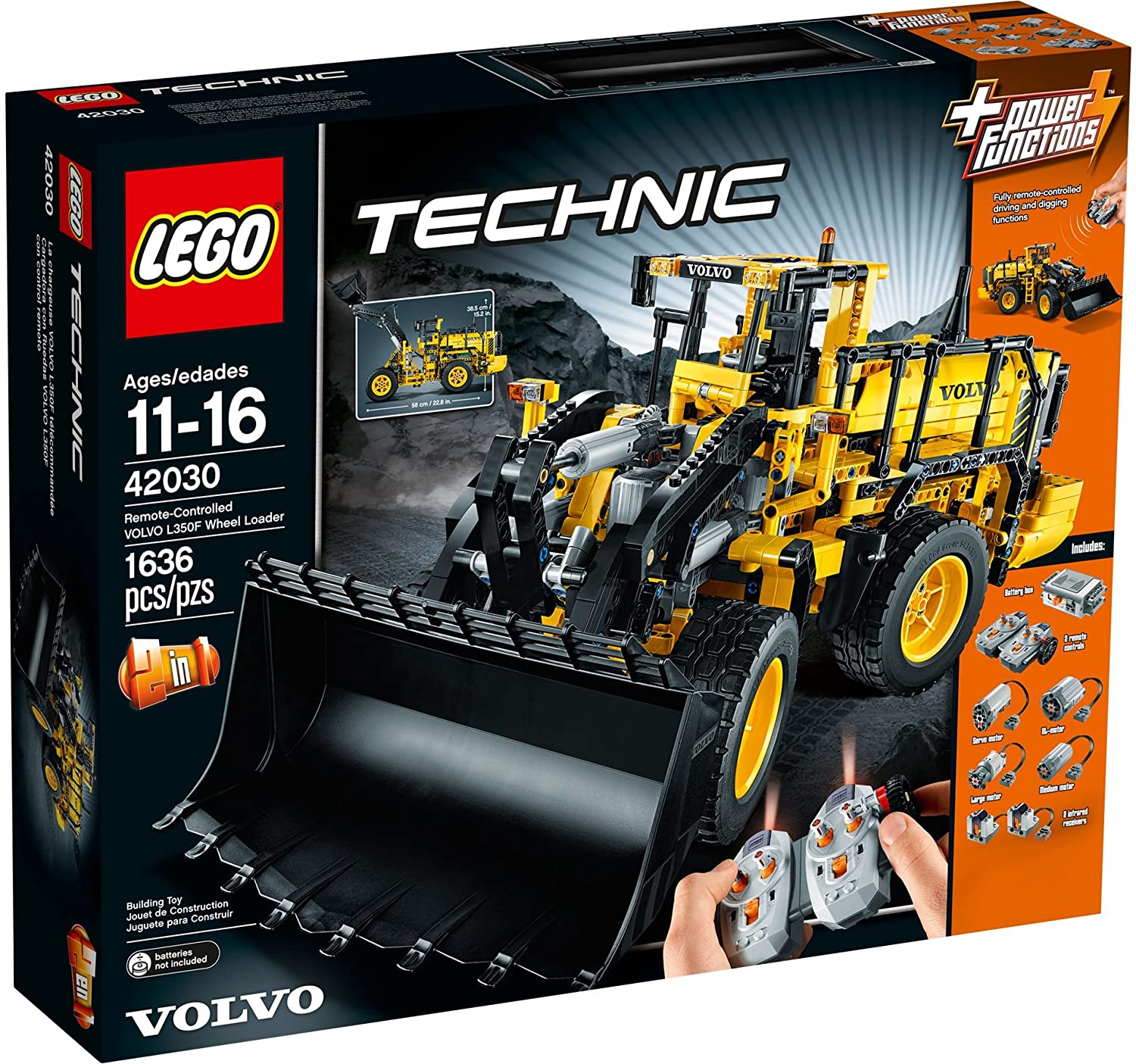 LEGO Technic VOLVO L350F Radlader (42030) - im GOLDSTIEN.SHOP verfügbar mit Gratisversand ab Schweizer Lager! (5702015122580)